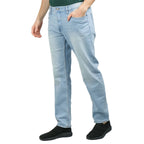 TEST Men's Skinny Fit Tapered Jeans
