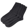 2 - Pack Cotton - Blend Longer Rib Socks | Essentials Collection L - Shop Giordano
