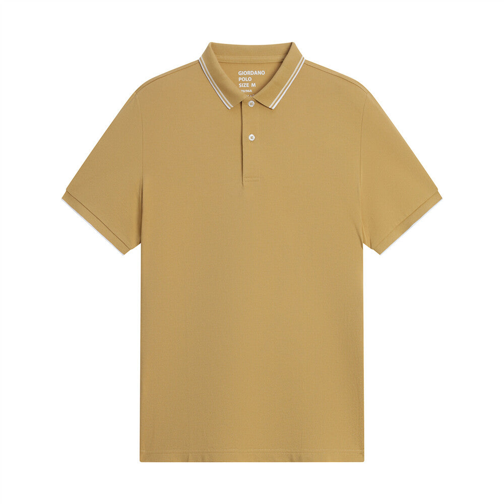 Men's Cotton Lycra Pique Slim Fit Polo