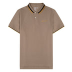 Men's Slim Fit Cotton Polo Shirt With Sailboat Embroidery