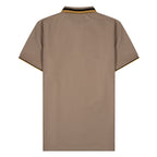 Men's Slim Fit Cotton Polo Shirt With Sailboat Embroidery