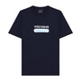 Men's Cotton Jersey Crew Neck Slim Fit Message Print Tee