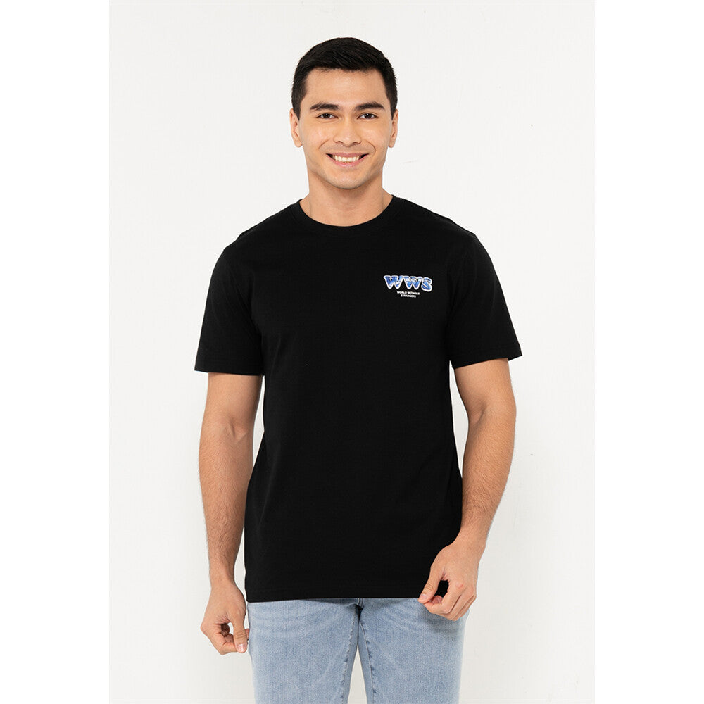 Men's Wws Theme Print Tee's