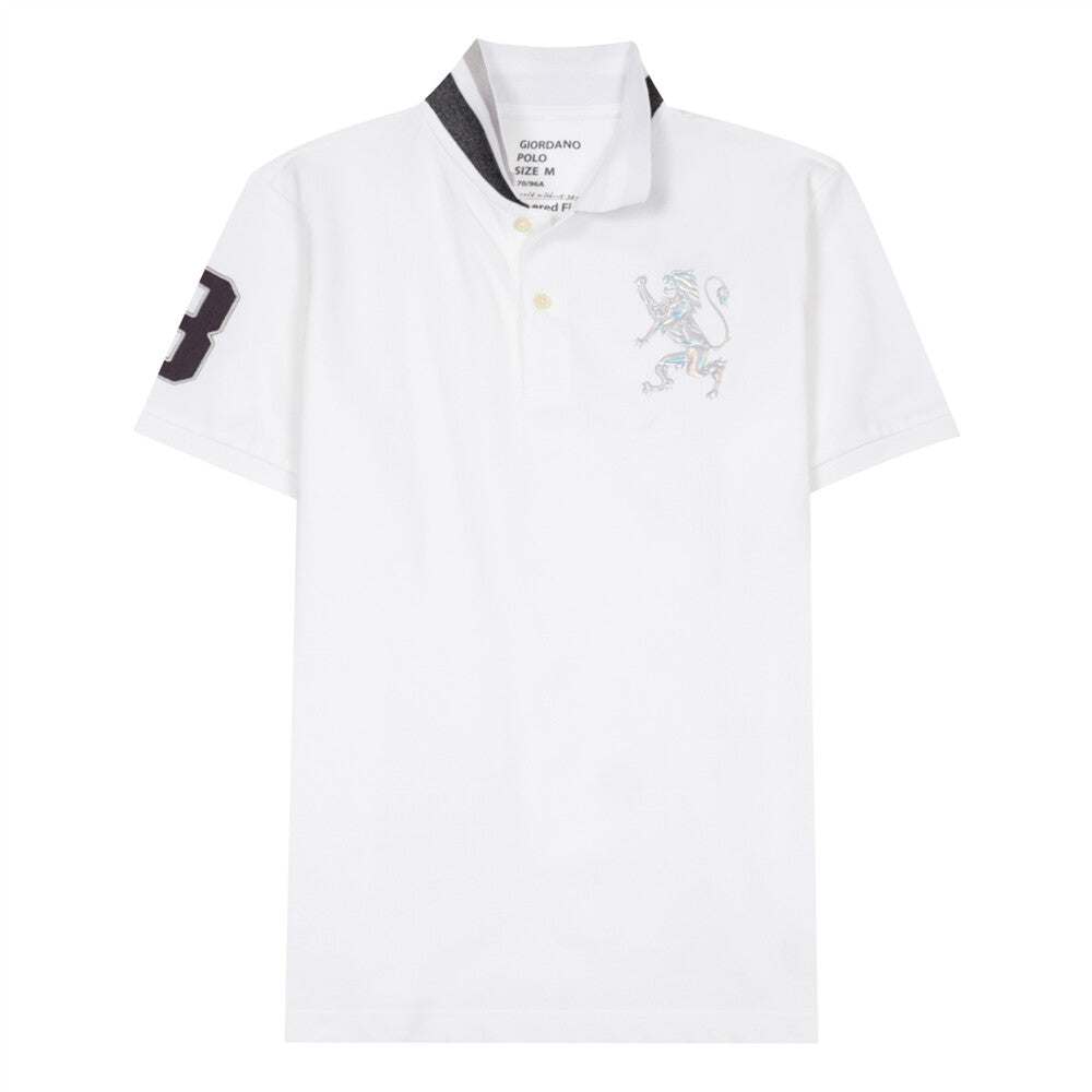 Men's 3D Lion Polo