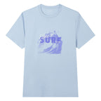 Men’s Slim Cotton Crew Neck Message Print Tee