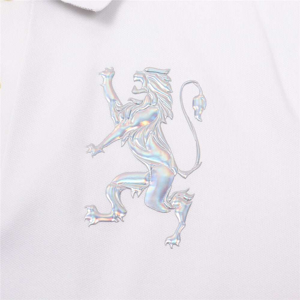 Men's 3D Lion Polo