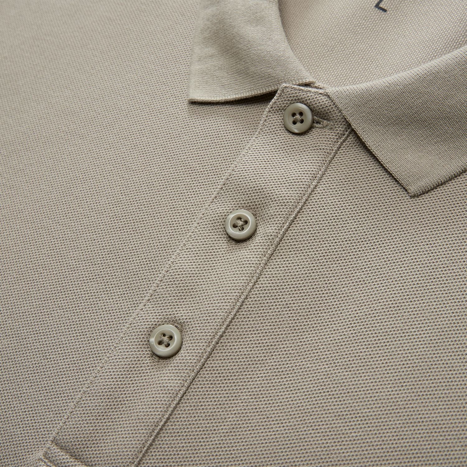Men's Cotton Blend Pique Polo