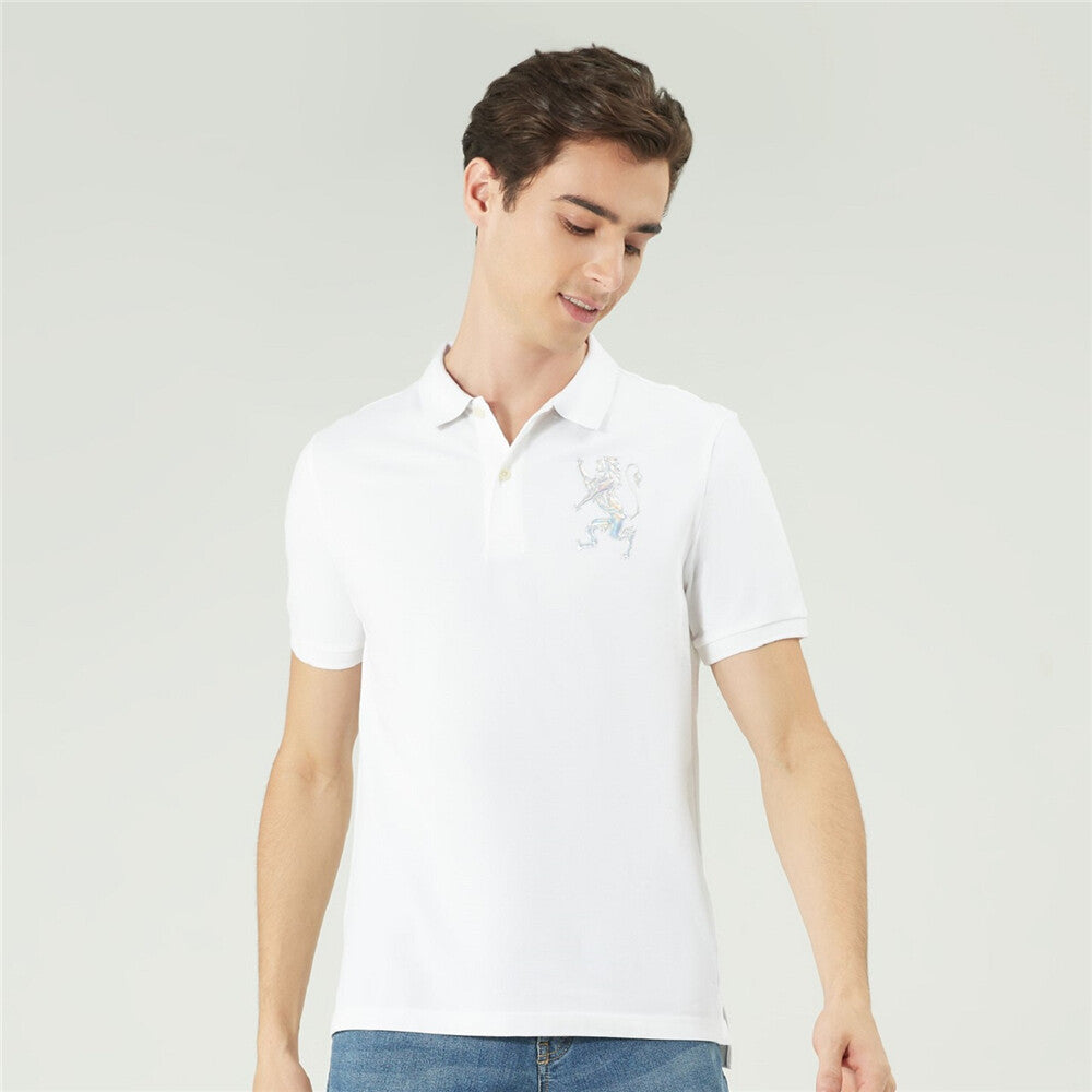 Men's 3D Lion Polo
