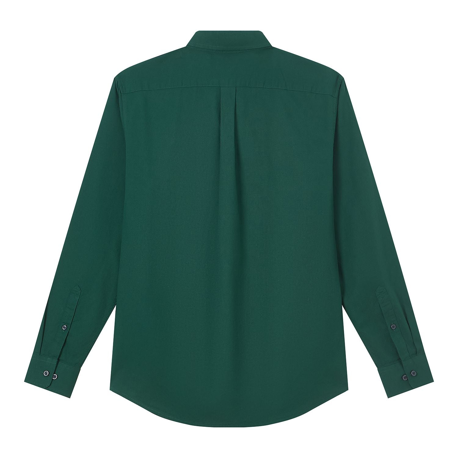 Men’s Cotton Slim Oxford Shirt with Embroidery