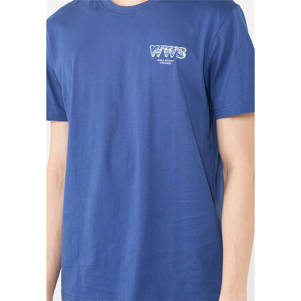Men's Wws Theme Print Tee's