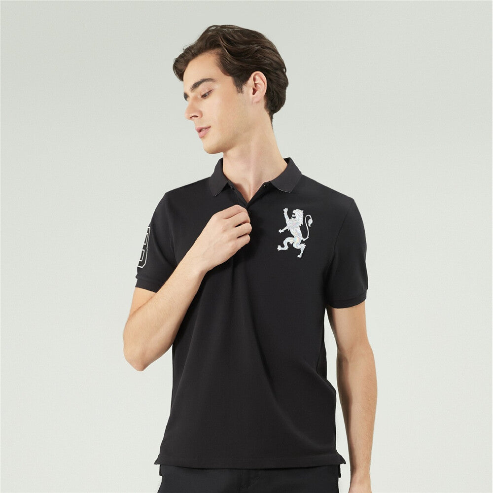 Men's 3D Lion Polo