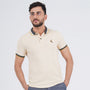 Men Deer Embroidery Polo