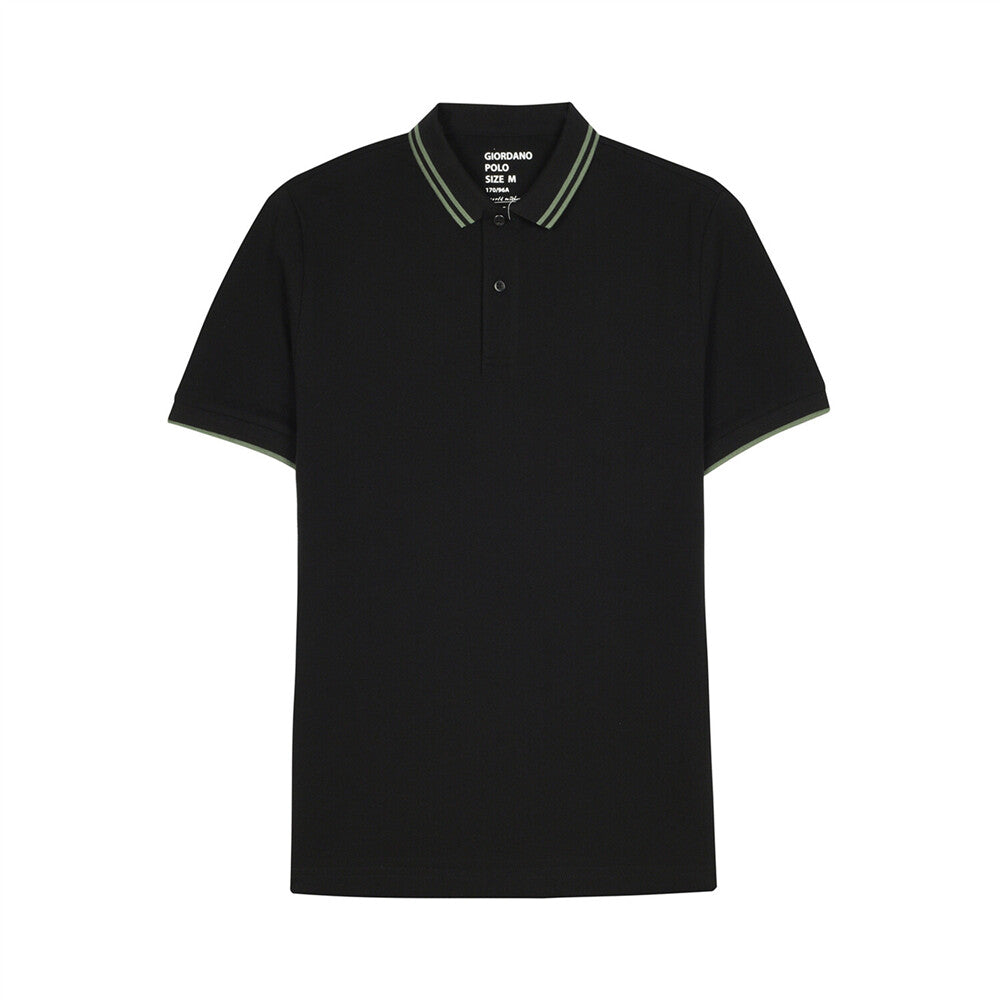 Men's Cotton Solid Polo