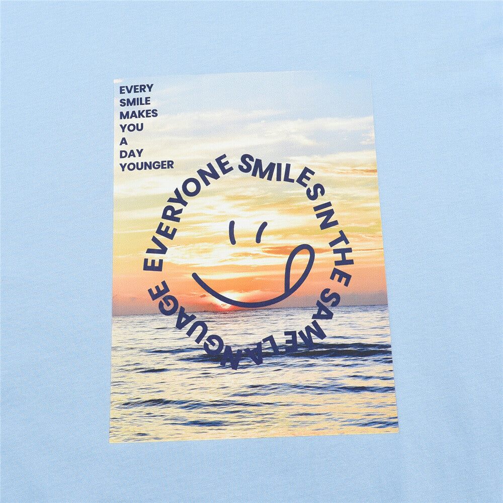 Men's Letter Print Tee