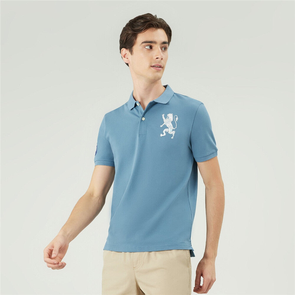 Men's 3D Lion Polo
