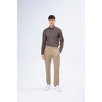 Men's Oxford Pattern Wrinkle Free Shirt