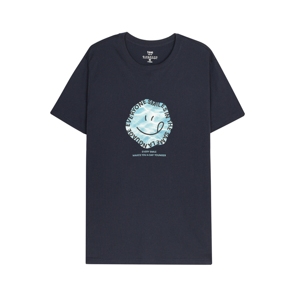 Men's Letter Print Tee