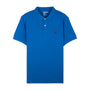 Men's Solid Small Napoleon Polo