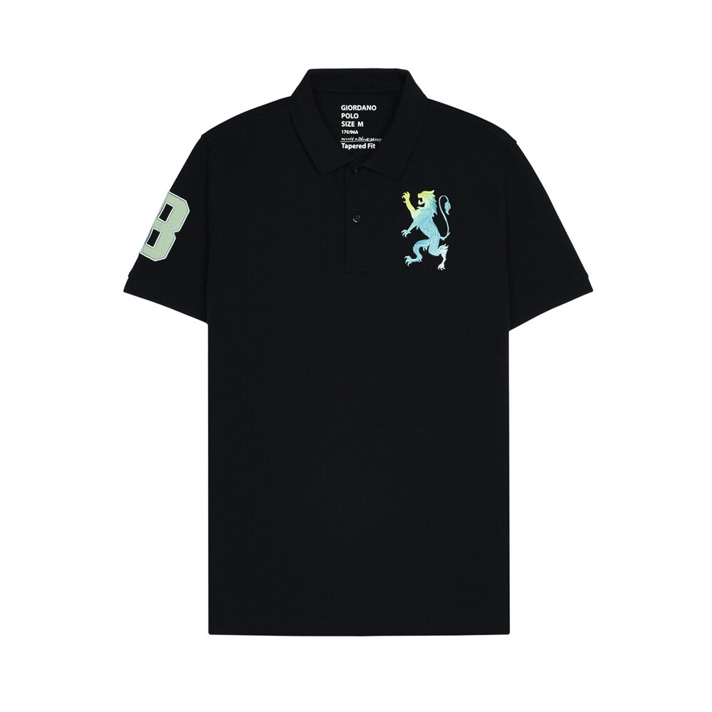Men's 3D Lion Polo