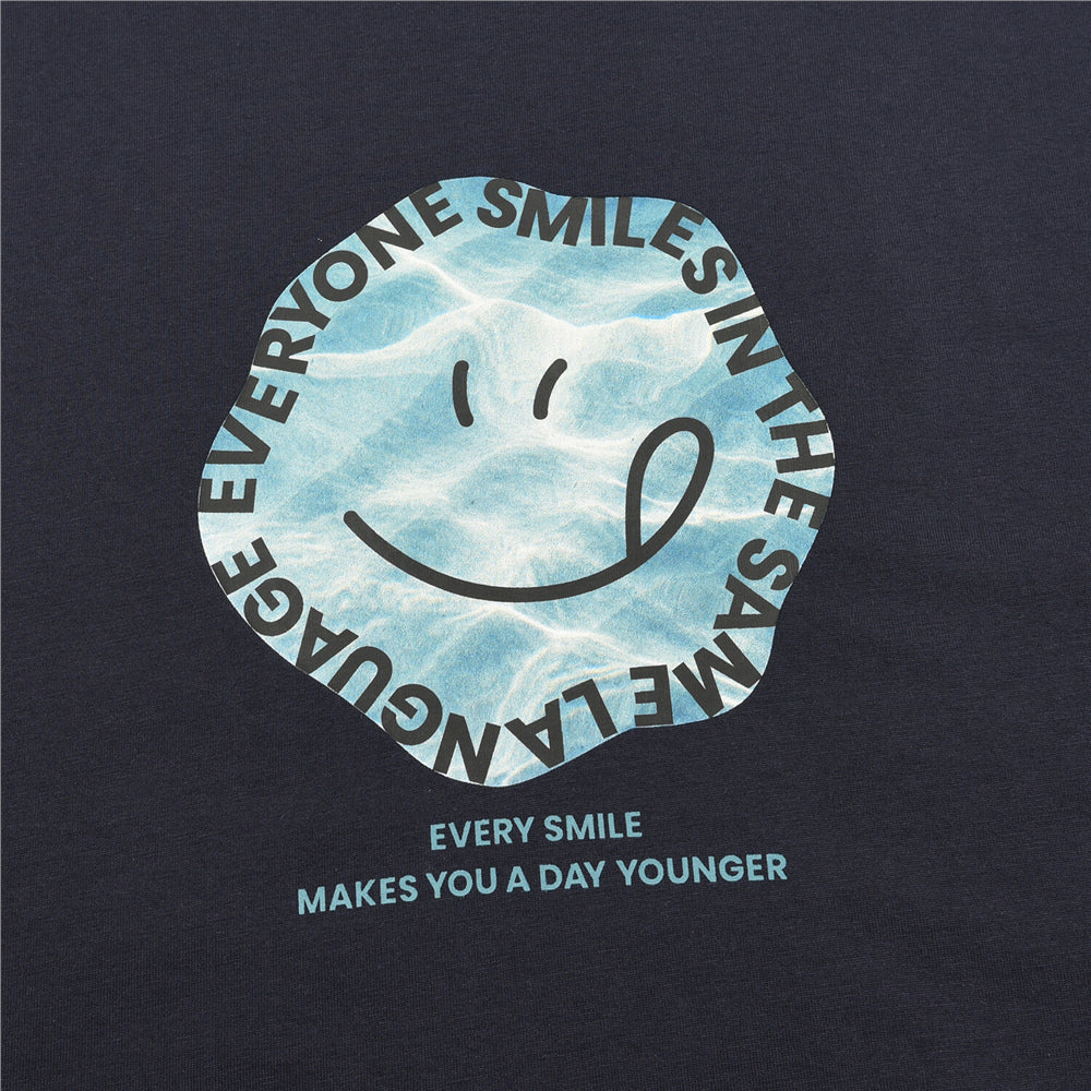 Men's Letter Print Tee