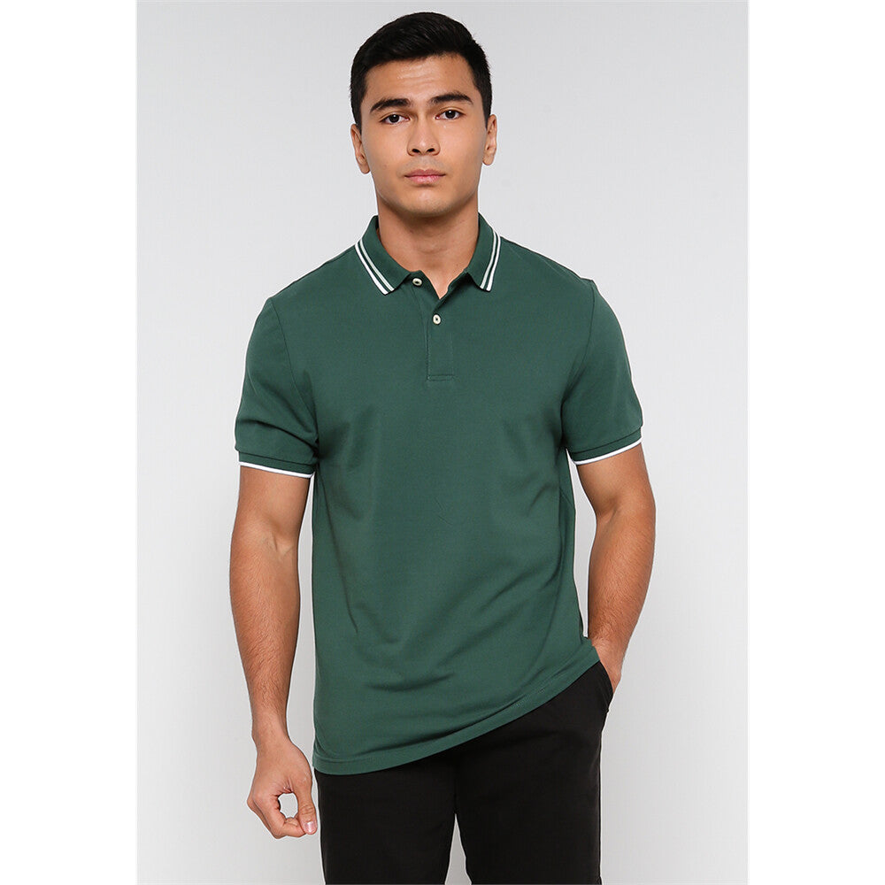 Men's Cotton Solid Polo