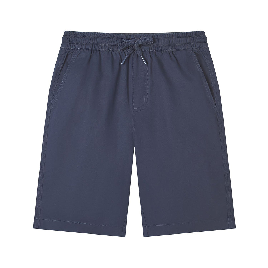 Men's Slim Peach Twill Elastic Shorts