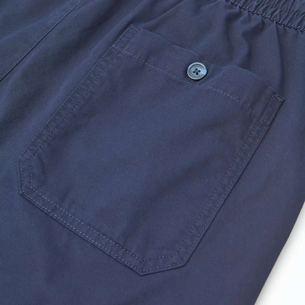 Men's Slim Peach Twill Elastic Shorts