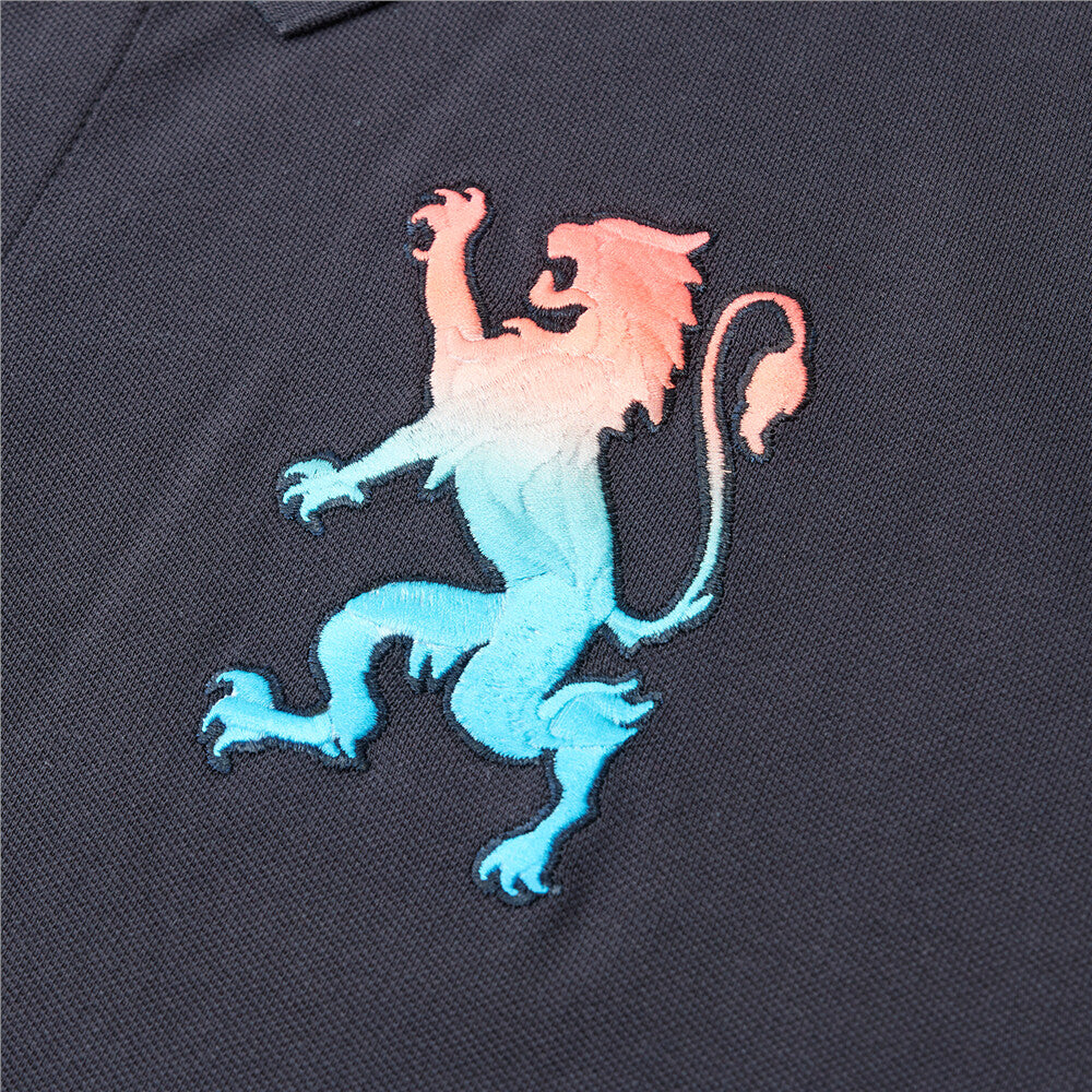 Men's 3D Lion Polo
