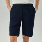 Men's Slim Peach Twill Elastic Shorts