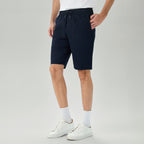 Men's Slim Peach Twill Elastic Shorts