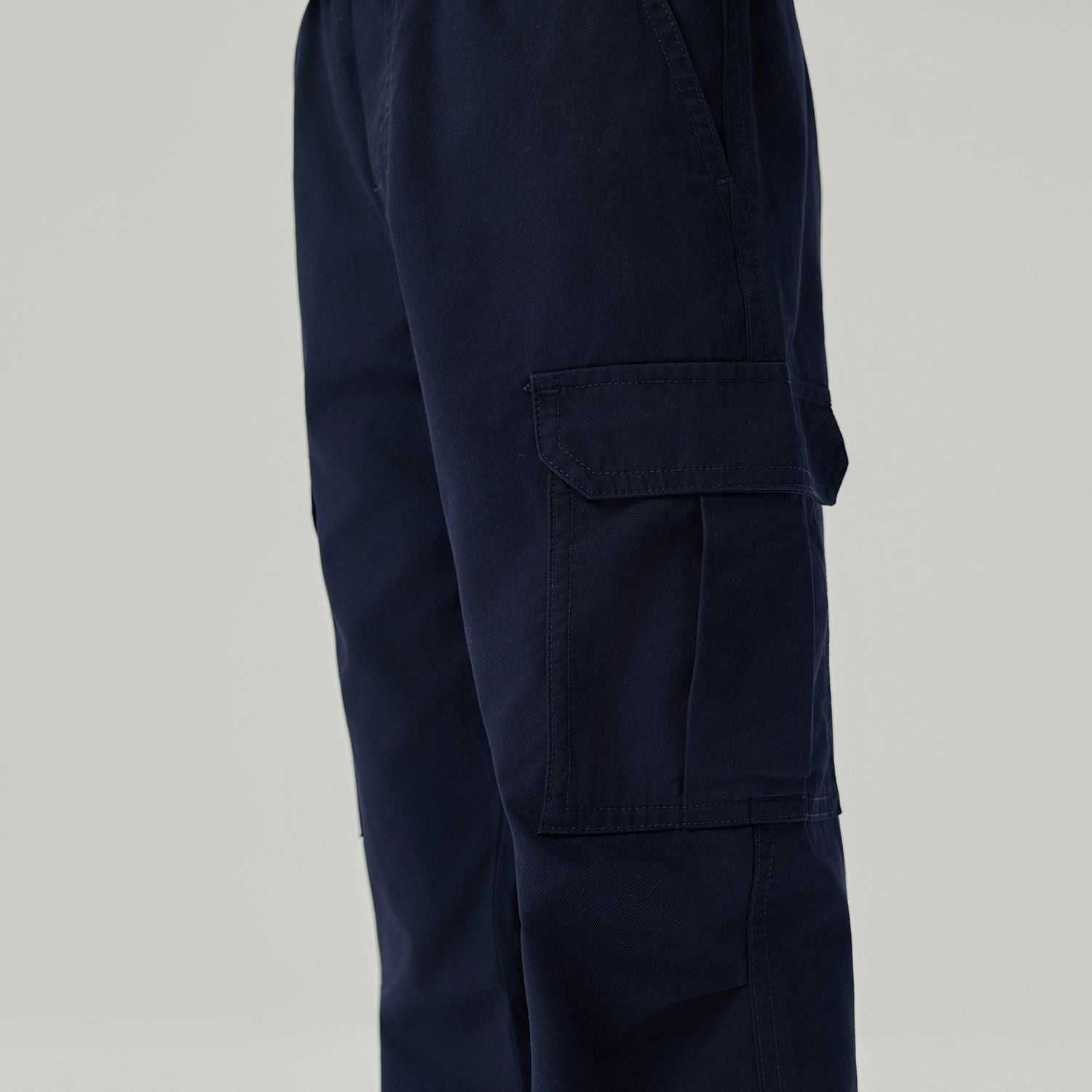 Kids' Relaxed Straight Twill Cargo Pants