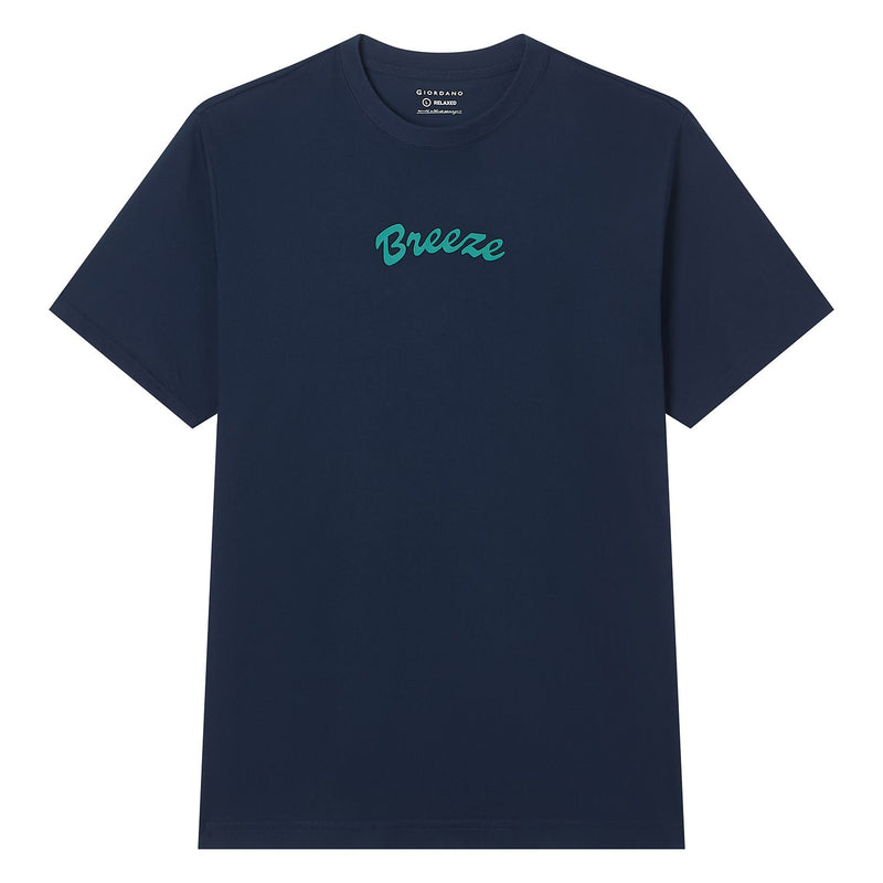 Men's Endless Lazy Days Navy Breeze Graphic Tee
