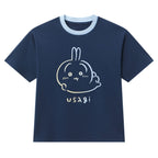 Kids' Chiikawa Navy Character Relaxed Graphic Tee