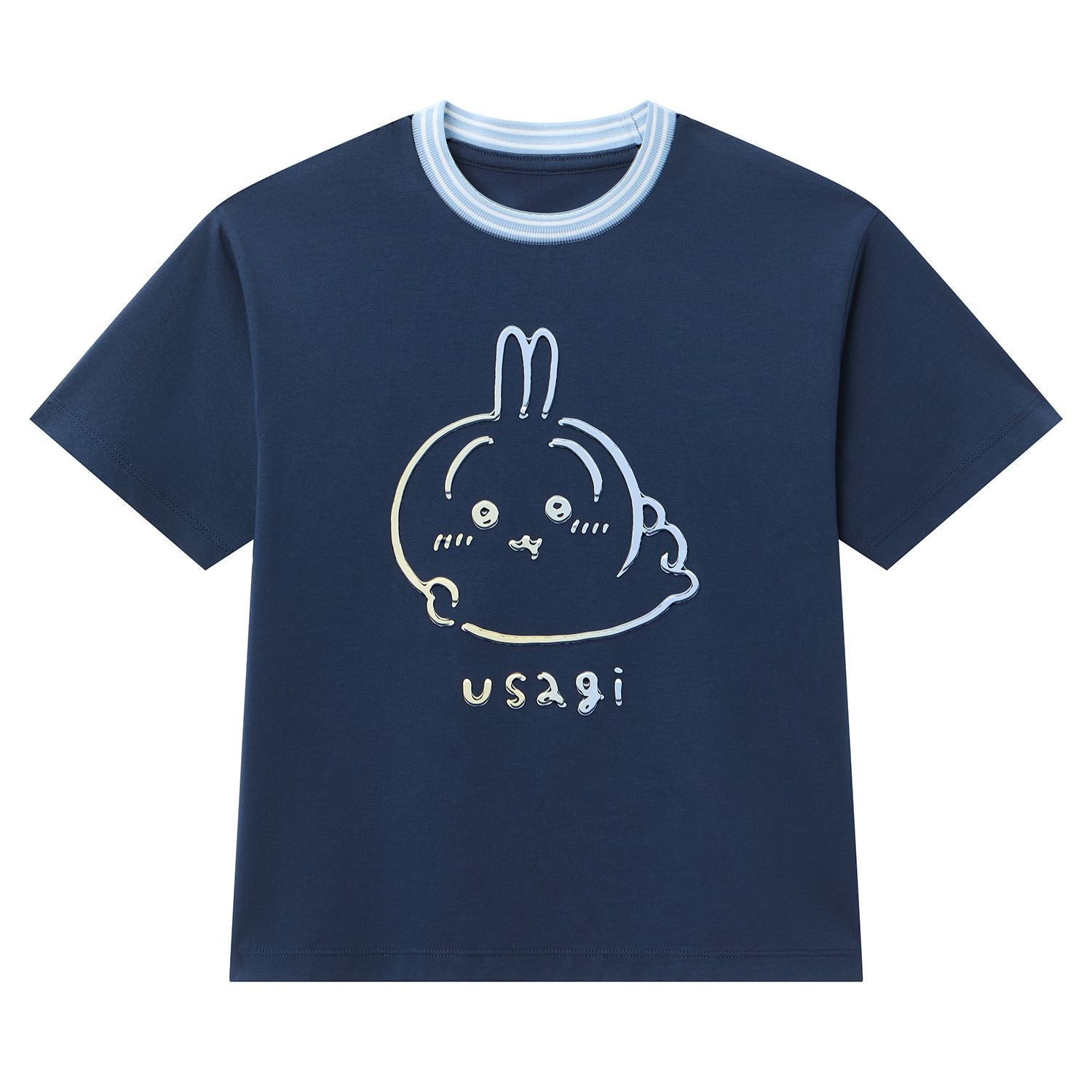 Kids' Chiikawa Navy Character Relaxed Graphic Tee