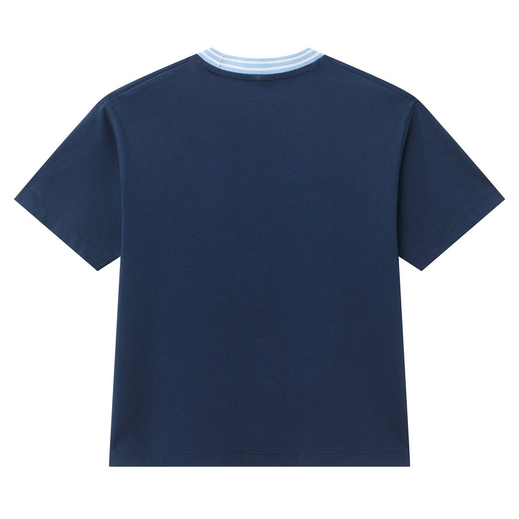 Kids' Chiikawa Navy Character Relaxed Graphic Tee