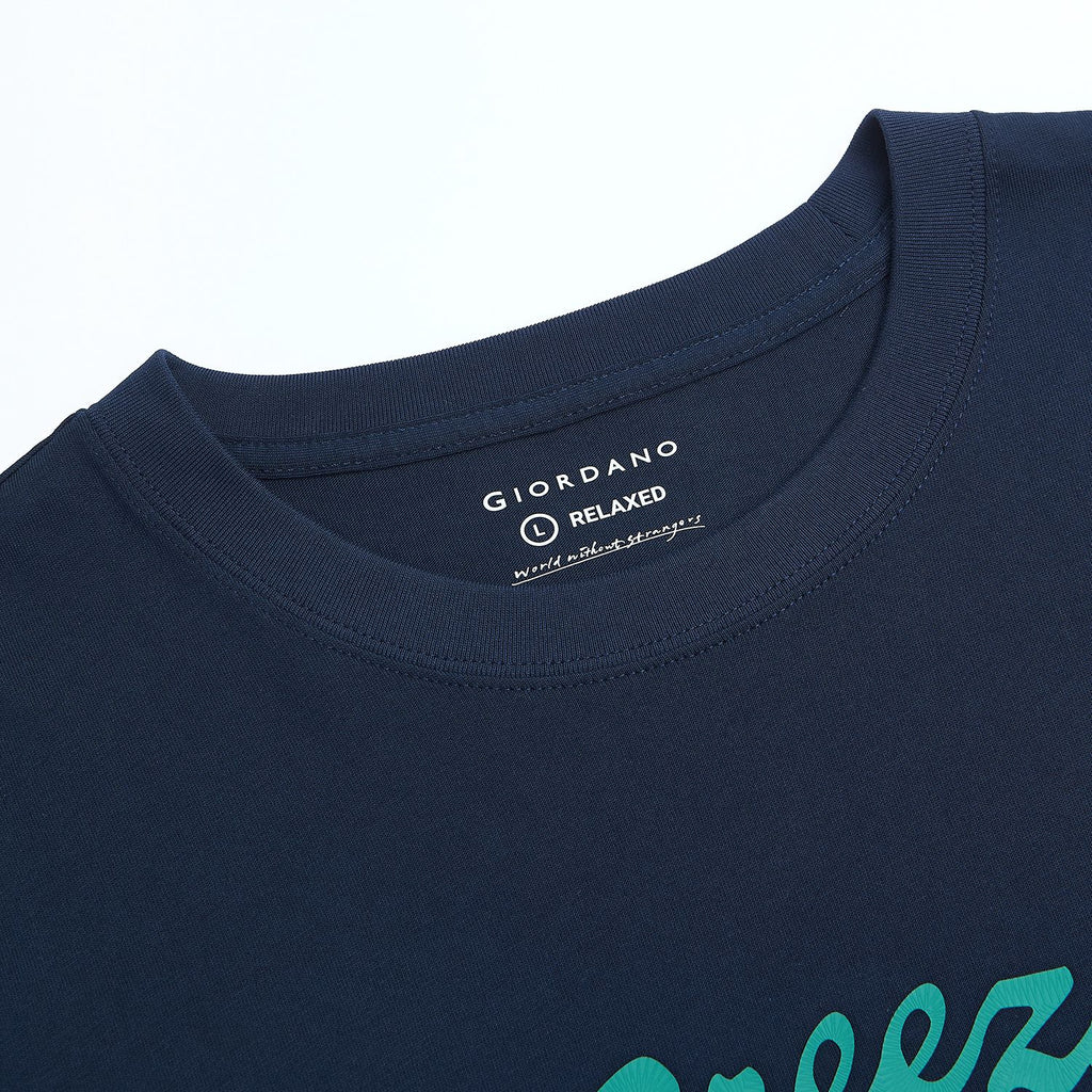 Men's Endless Lazy Days Navy Breeze Graphic Tee