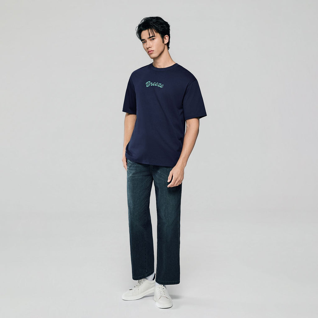 Men's Endless Lazy Days Navy Breeze Graphic Tee