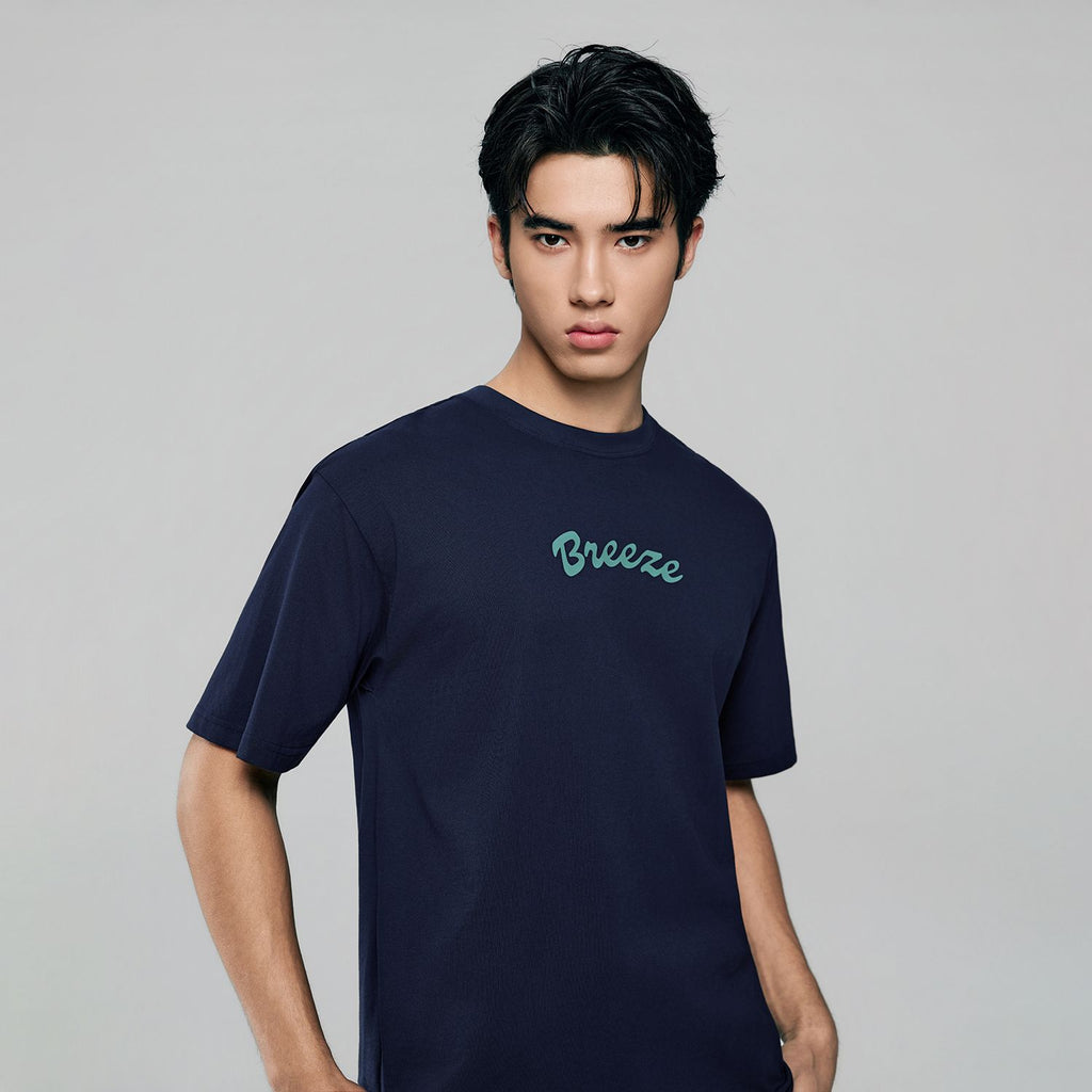 Men's Endless Lazy Days Navy Breeze Graphic Tee