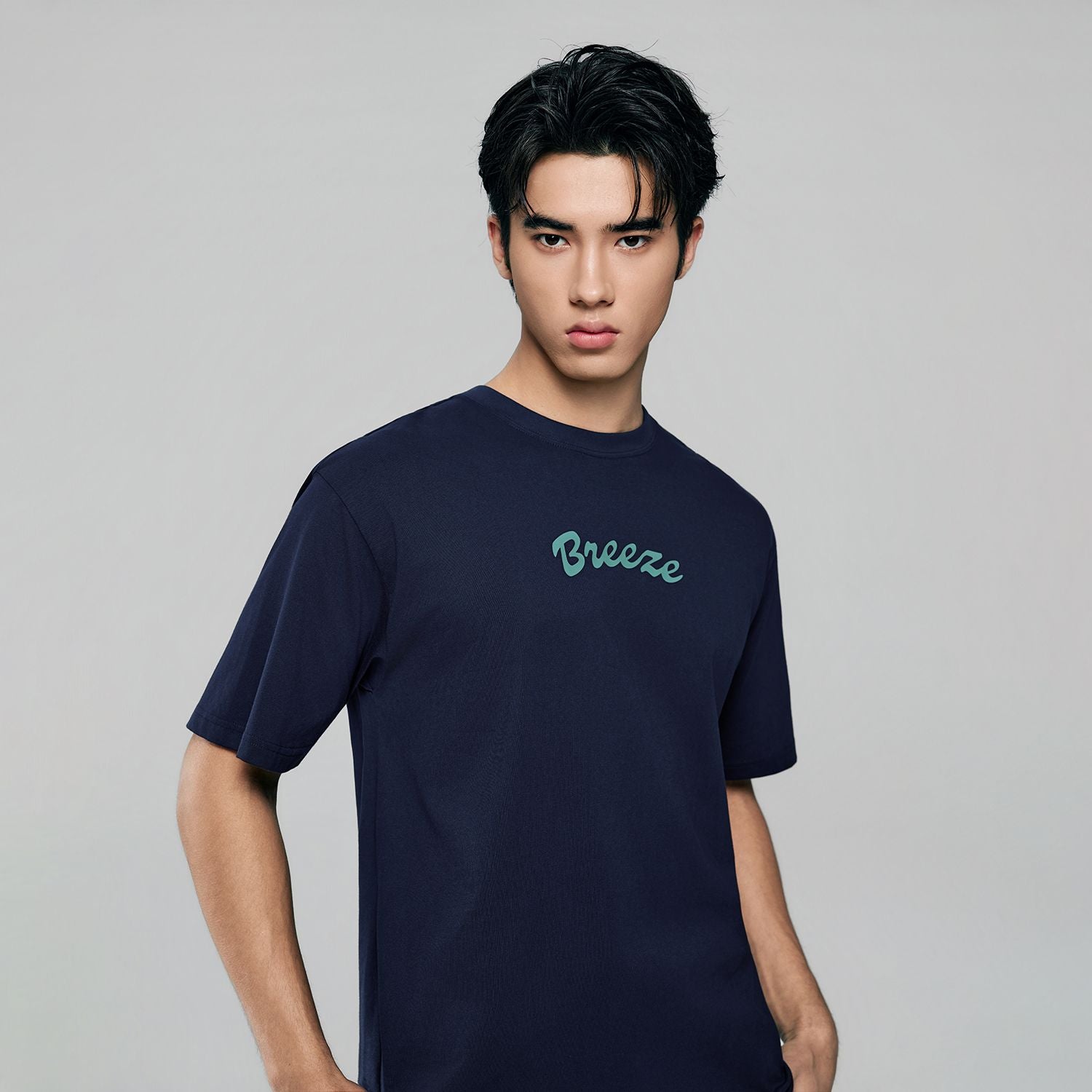 Men's Endless Lazy Days Navy Breeze Graphic Tee