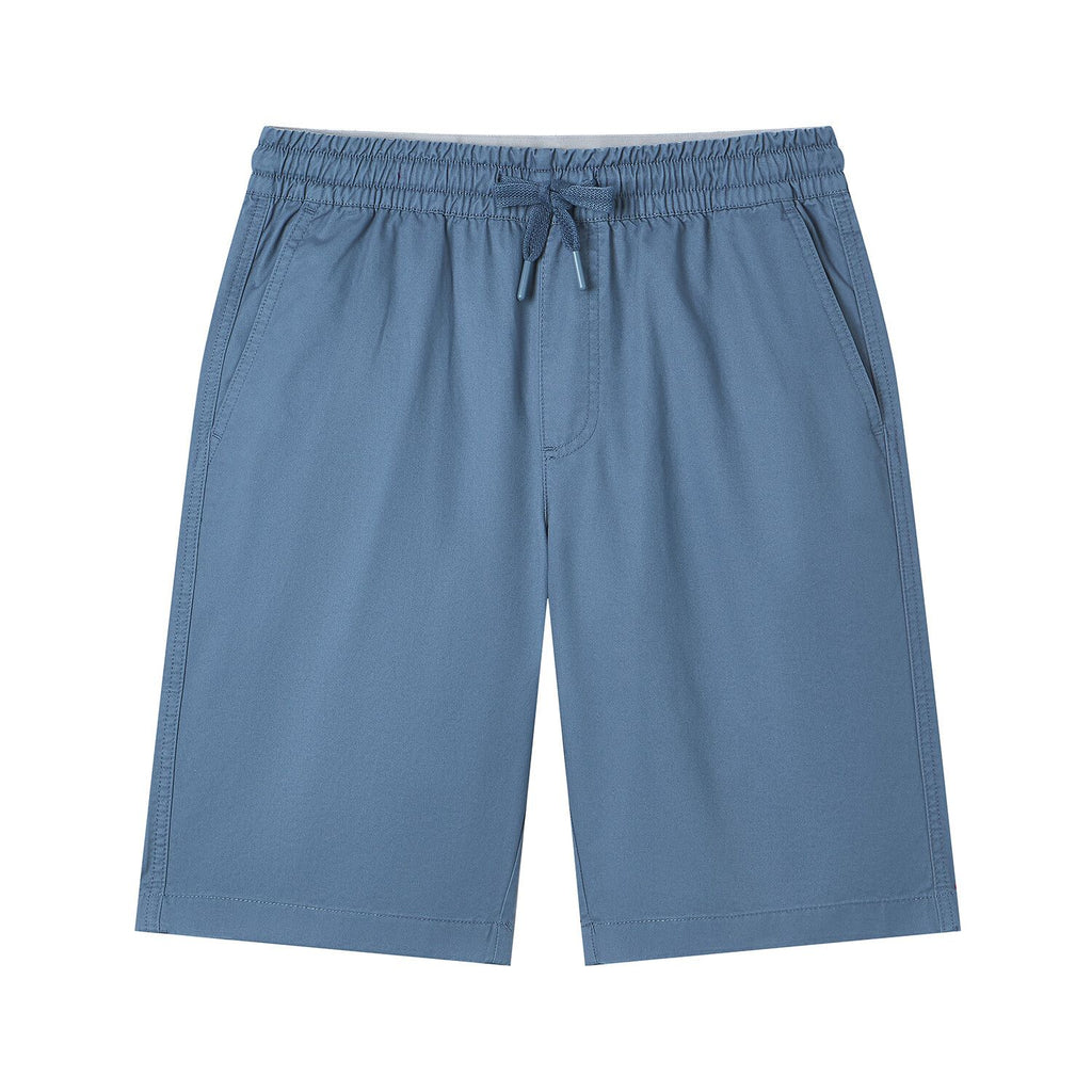 Men's Slim Peach Twill Elastic Shorts