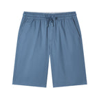 Men's Slim Peach Twill Elastic Shorts