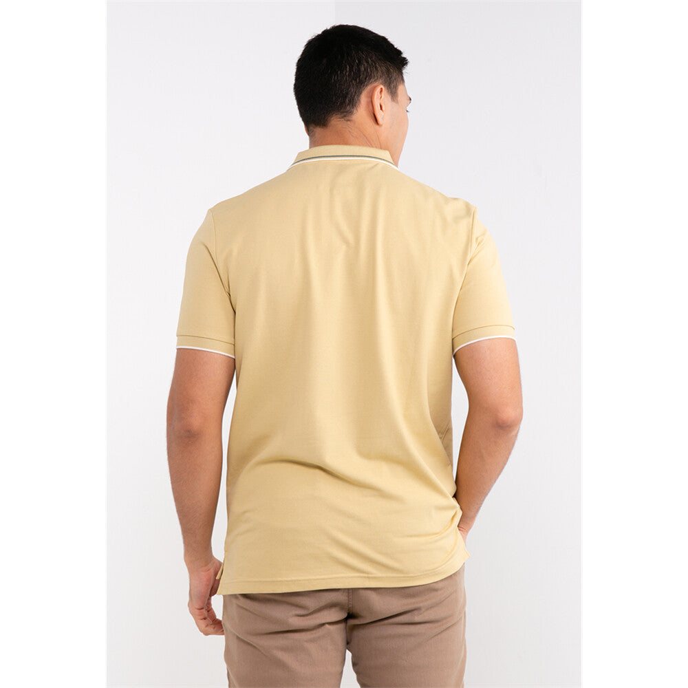 Men's Cotton Lycra Pique Slim Fit Polo