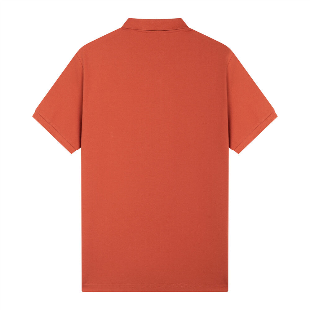 Men's Solid Small Napoleon Polo