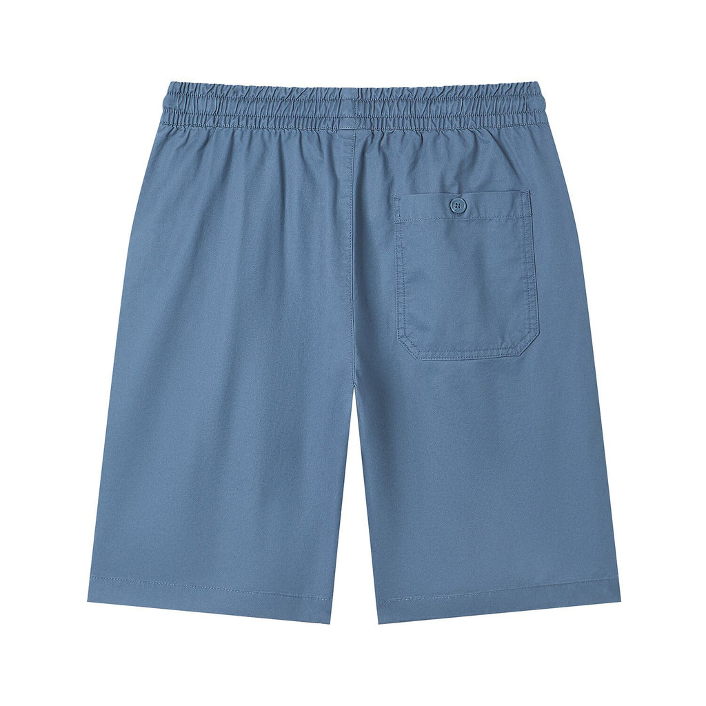 Men's Slim Peach Twill Elastic Shorts