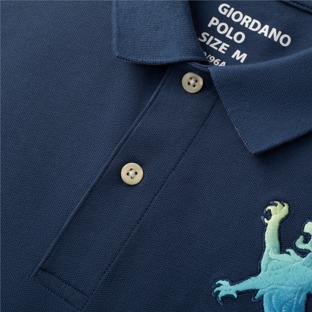 Men's 3D Lion Polo