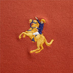Men's Solid Small Napoleon Polo