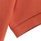 Men's Solid Small Napoleon Polo