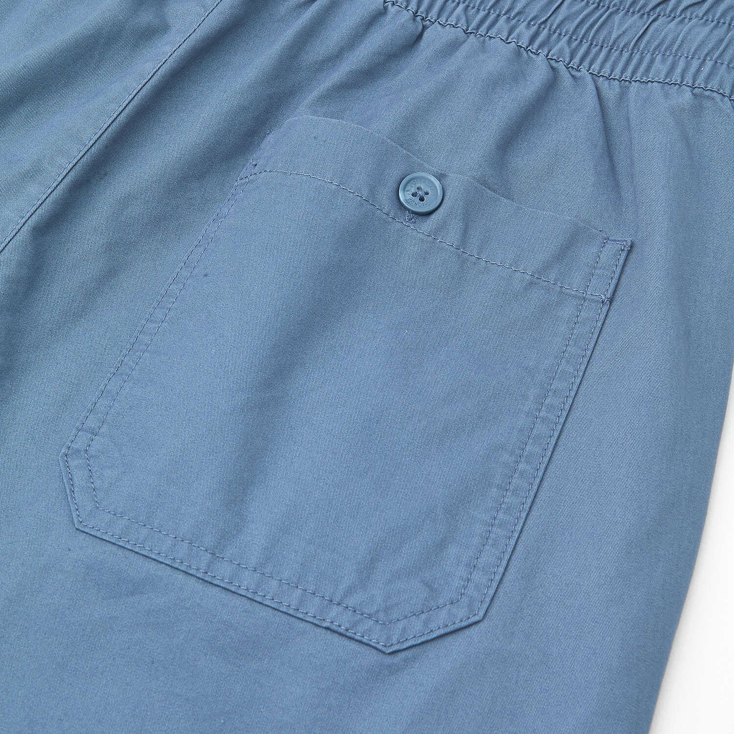 Men's Slim Peach Twill Elastic Shorts