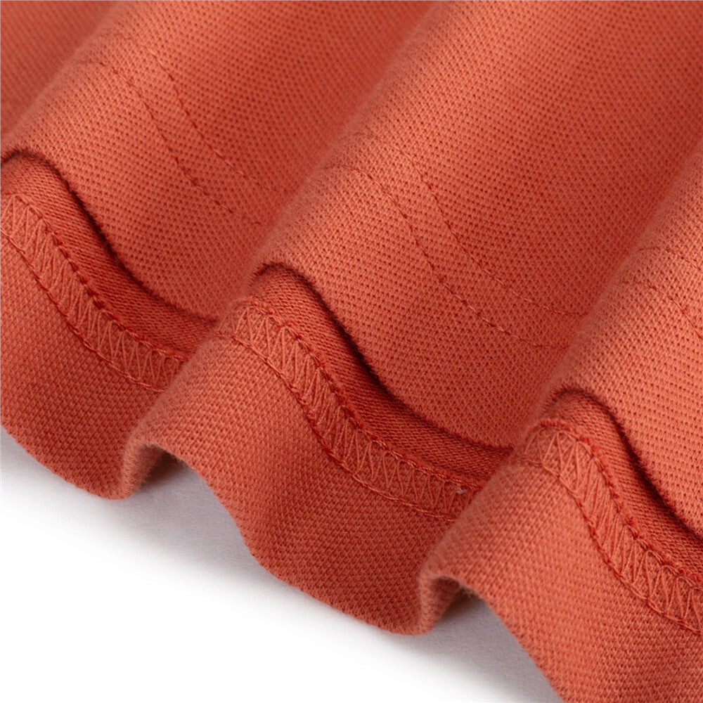 Men's Solid Small Napoleon Polo