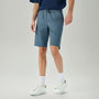 Men's Slim Peach Twill Elastic Shorts